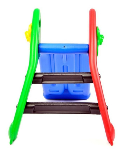 Imagen 6 de 10 de Caballito Mecedor Rodacross + Tobogan Junior 3 Niveles