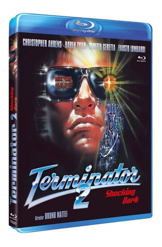 Blu Ray Shocking Dark Terminator 2 Original B Mattei