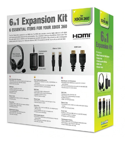 Imagem 3 de 3 de Kit De Expansão Dream Gear Para Video Game Xbox 360 3 Em 1