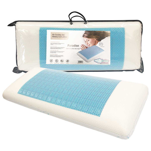 Almohada Paradise Memory Foam Gel Estándar 