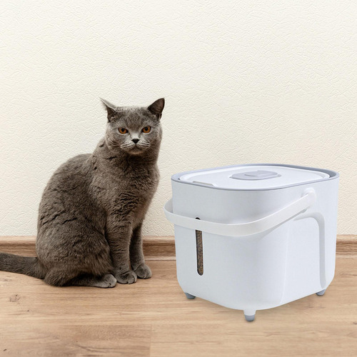 Contenedor De Almacenamiento De Comida Para Perros Y Gatos S