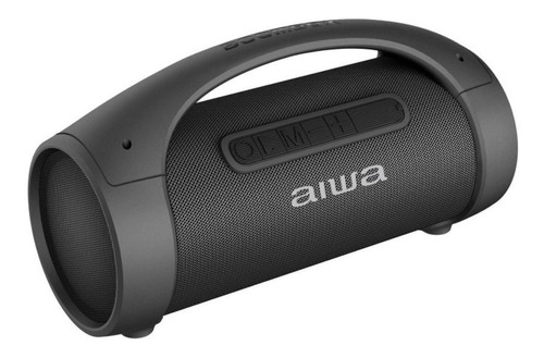 Imagen 1 de 4 de Parlante Aiwa AWS600BT portátil con bluetooth waterproof negra 