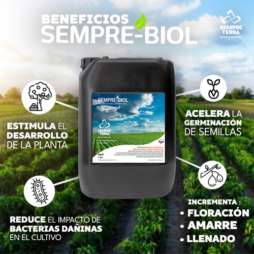 Humus Liquido + Algas Marinas + Concentrado Bacterias 20l