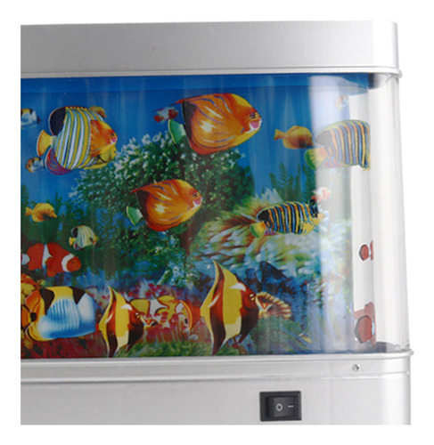 Lámpara De Acuario De Fondo Móvil Artificial Tropical