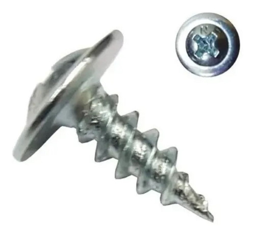 Tornillo T1 Punta Aguja X 100 Uni.  P Perfiles Galvanizados