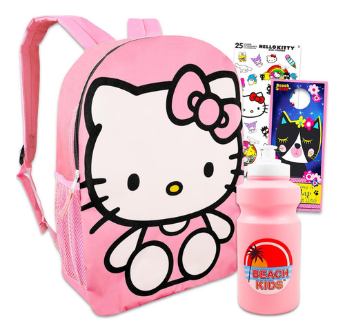 Mochila Escolar Hello Kitty Paquete De Mochila Escolar Hello