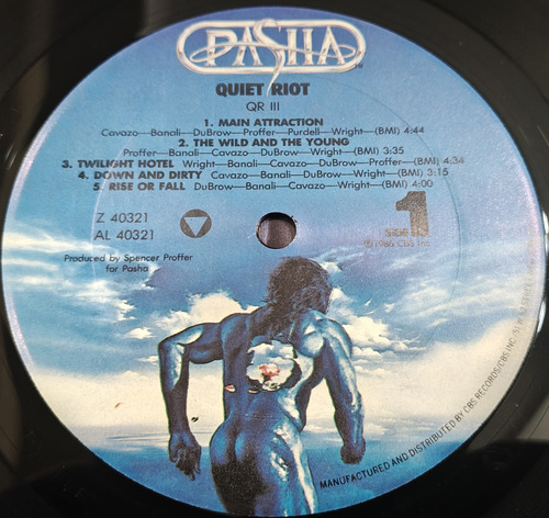 Quiet Riot Qr Iii Lp Usa 1ra Edic Whitesnake Van Halen Tesla Usa 1ra Edicion (Usado)