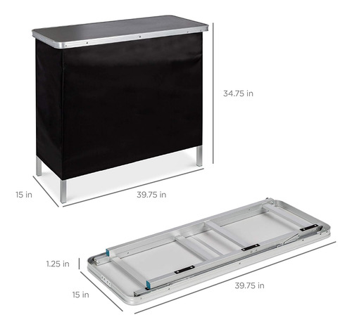 Mesa Portátil Con Funda Para Llevar, Para Exteriores