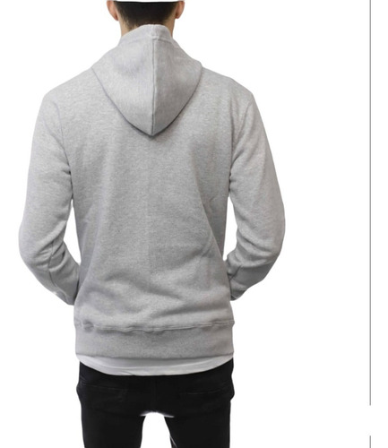 Imagen 2 de 5 de Campera Buzo Melange Hombre Frisados Con Capucha No Name