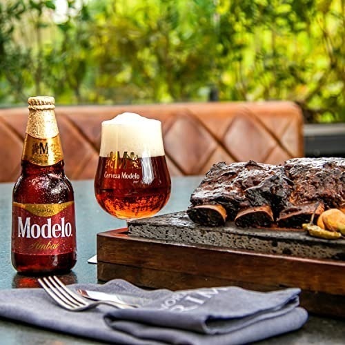 Cerveza Ámbar Modelo 12 Botellas De 355ml C/u