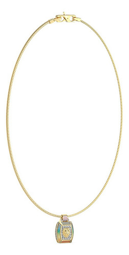 Collar Guess Lion King Multicolor Hombre