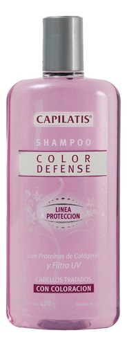 Capilatis Shampoo Color Defense X 420ml Cabellos Coloración