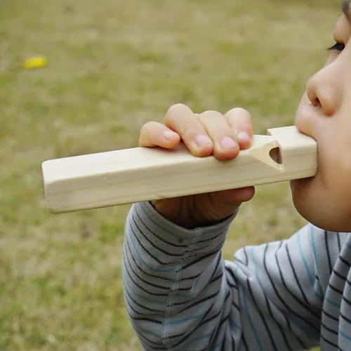 2 Silbato De Madera Para Niños, Silbato De Tren De Madera,