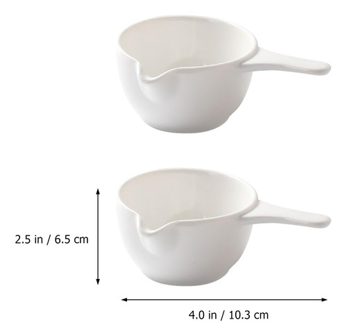 2 Cuencos Para Servir Salsas, Condimentos, Cuencos Para Moja