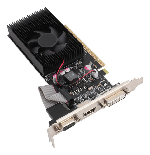 Tarjeta Gráfica Gt730, 4 Gb, Gddr3, 128 Bits, Ventilador De