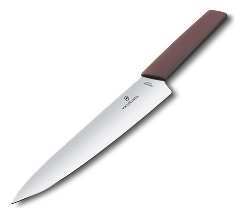 Cuchillo Victorinox Chef 22cm Ergonomico Swiss Modern Suizo. Color Marrón
