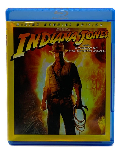 Blu-ray Indiana Jones Y El Reino De La Calavera De Cristal 