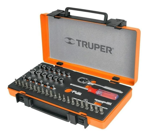 Imagen 1 de 5 de Kit Herramientas Set Caja Para Mecánico 45 Piezas Truper 139