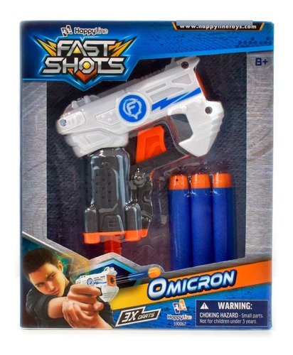 Pistola Lanza Dardos Fast Shots Omicron E.full