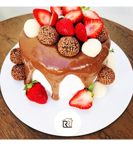 Kit 200 Cake Board 25cm Base Bolo Com Logotipo A Laser
