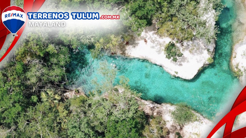 Cenote Con 17.5 Hectareas Con Frente De Carretera