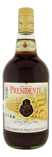Paquete De 3 Brandy Presidente Clasico 1.75 L