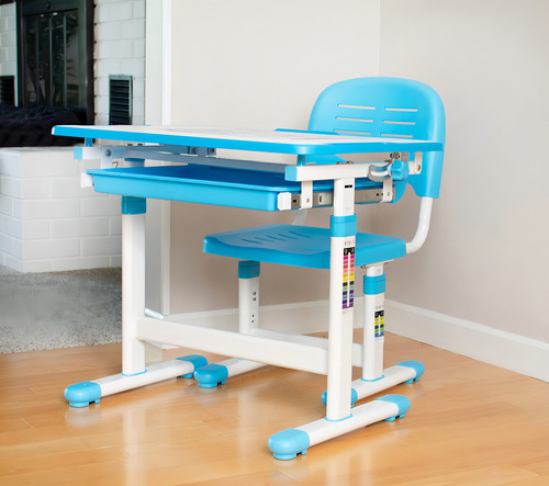 Escritorio Y Silla Interactivo Vivo Altura Ajustable Para