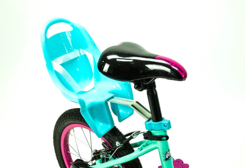 Bicicleta Mercurio Nuby Porta Muñeca Rodada 16 Color Azul