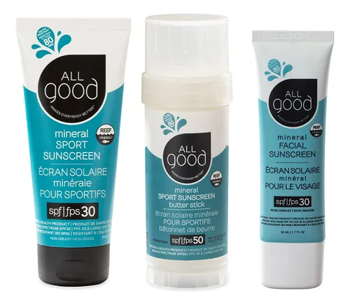 All Good Sport - Paquete De Protector Solar Mineral