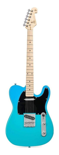 Guitarra Elétrica Telecaster Sx Sem2 Blue Glow Profissional Cor Azul Orientação da mão Destro