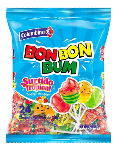 Bon Bon Bum Tropical Surtido