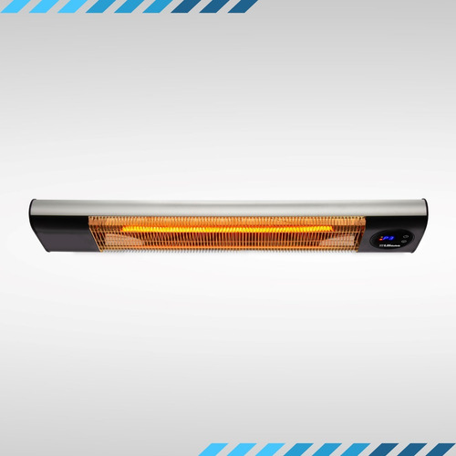Imagen 3 de 9 de Calefactor Exterior Liliana Ccp2200 Fibra Carbono 2200w