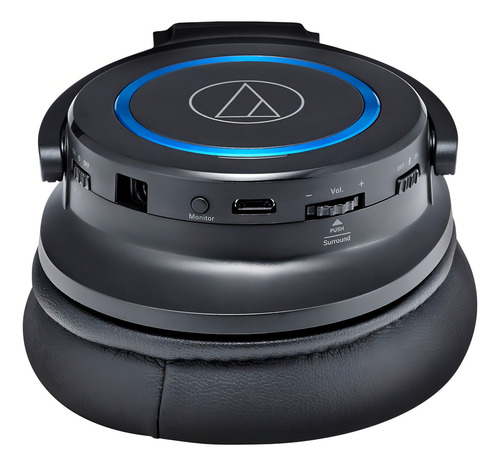 Audio Technica G1wl Auriculares Inalambricos Gamer Con Mic Color Negro