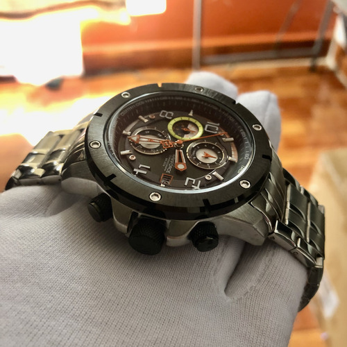 Reloj Nvforce 46mm Acero Inox Cronos Tipo Invicta Casio (Usado)