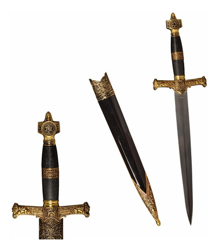 Espada Corta Occidental De Daga Medieval Caballero Salomón