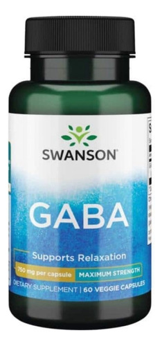 Gaba 750mg Americana Pura Sin Gluten 