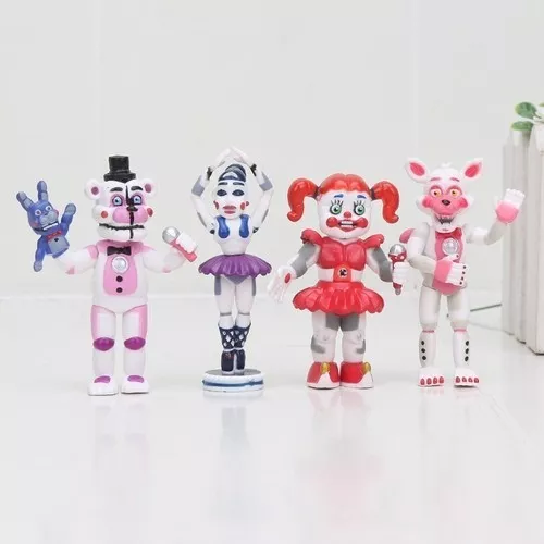 Boneco Articulado Foxy Figure 12,5Cm Five Nights At Freddy'S