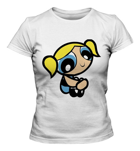 Burbuja Mod 2. Playera Chicas Super Poderosas Adulto Y Niño