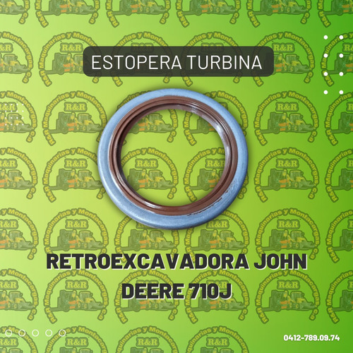 Estopera Turbina Retroexcavadora John Deere 710j