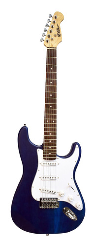 Guitarra Electrica Newen St Blue Wood Cuerpo Lenga Maciza
