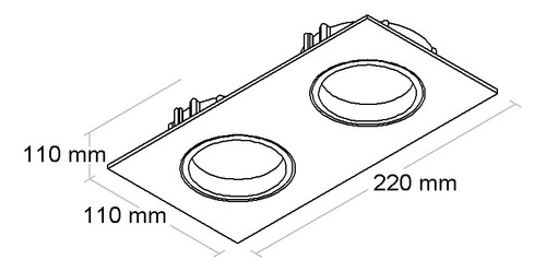 Spot De Embutir Orientavel Par20 Bl1085/2-bf