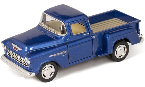 Kinsmart 1955 Chevy Step Side Pick-up Die Cast Camion De Ju