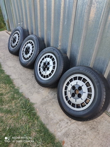 Ruedas 13 4x100 Originales De Cupe Fuego Gtx De Colección
