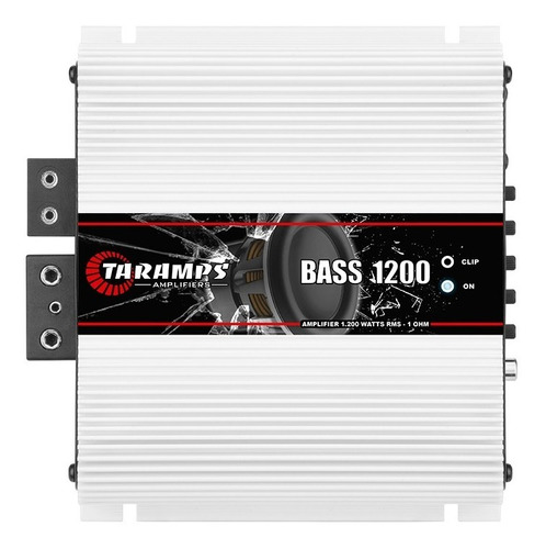 Amplificador Taramps Bass1200 1canal 1200rms 1ohm