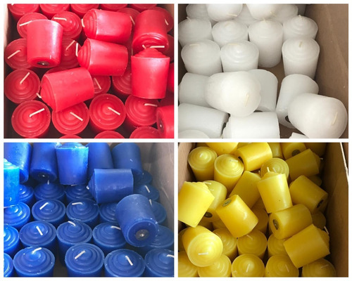 Velas / Votivas / Repuesto Vela Vaso Chico 250 Piezas