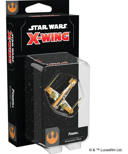 Juego De Miniaturas Star Wars Xwing, Segunda Edición, Fireba