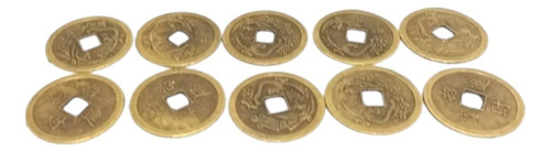 Monedas Feng Shui Monedas Decorativas X30 Unidades 