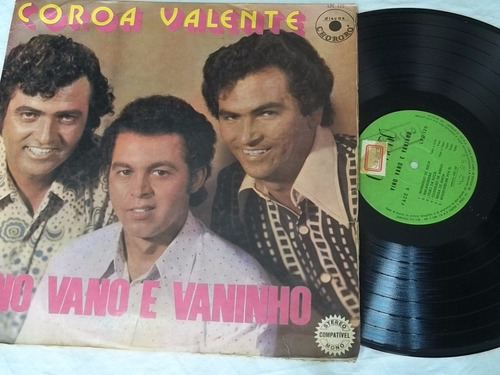 Lp Vinil - Vino Vano E Vaninho - Coroa Valente - Sertanejo