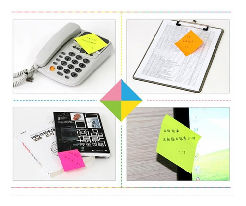 Deli 9085 - Papel Para Notas (100 Hojas, 76 X 76 Mm), Color