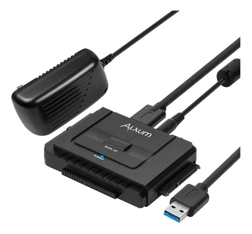 Alxum Adaptador De Disco Duro Sata Ide A Usb 3.0 Con Aliment